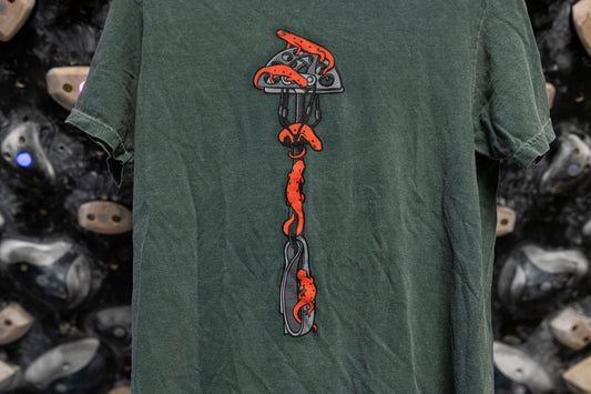Climbing Cam and Salamander tee