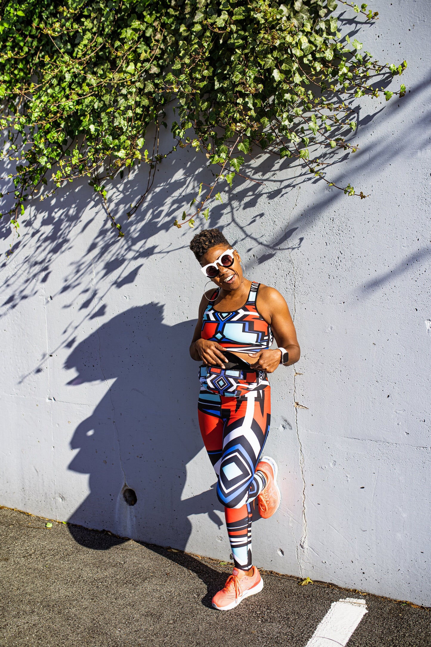 Africa Ndebele  - athleisure unisex leggings