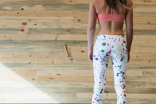 Paint splatter - athleisure unisex leggings