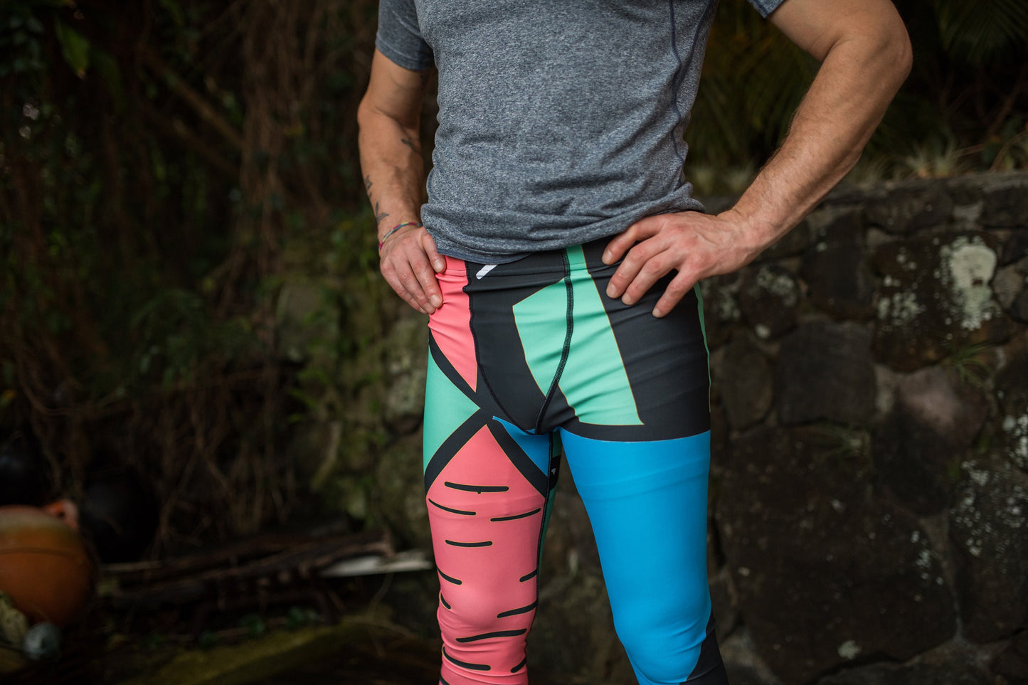Watermelons and Mojitos - athleisure unisex leggings