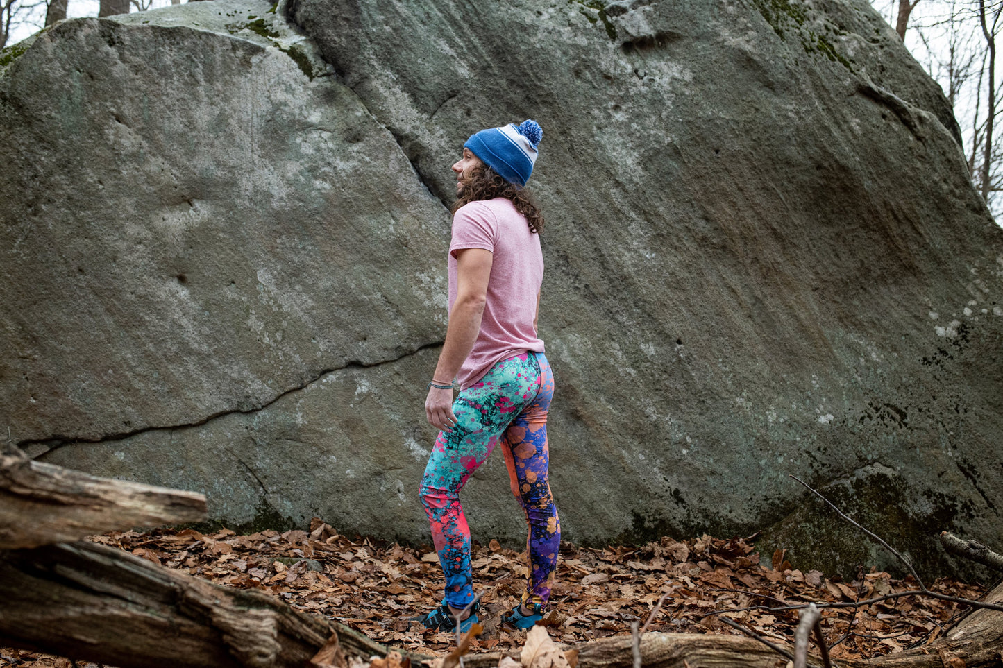 Retro hypersplatter - athleisure unisex leggings