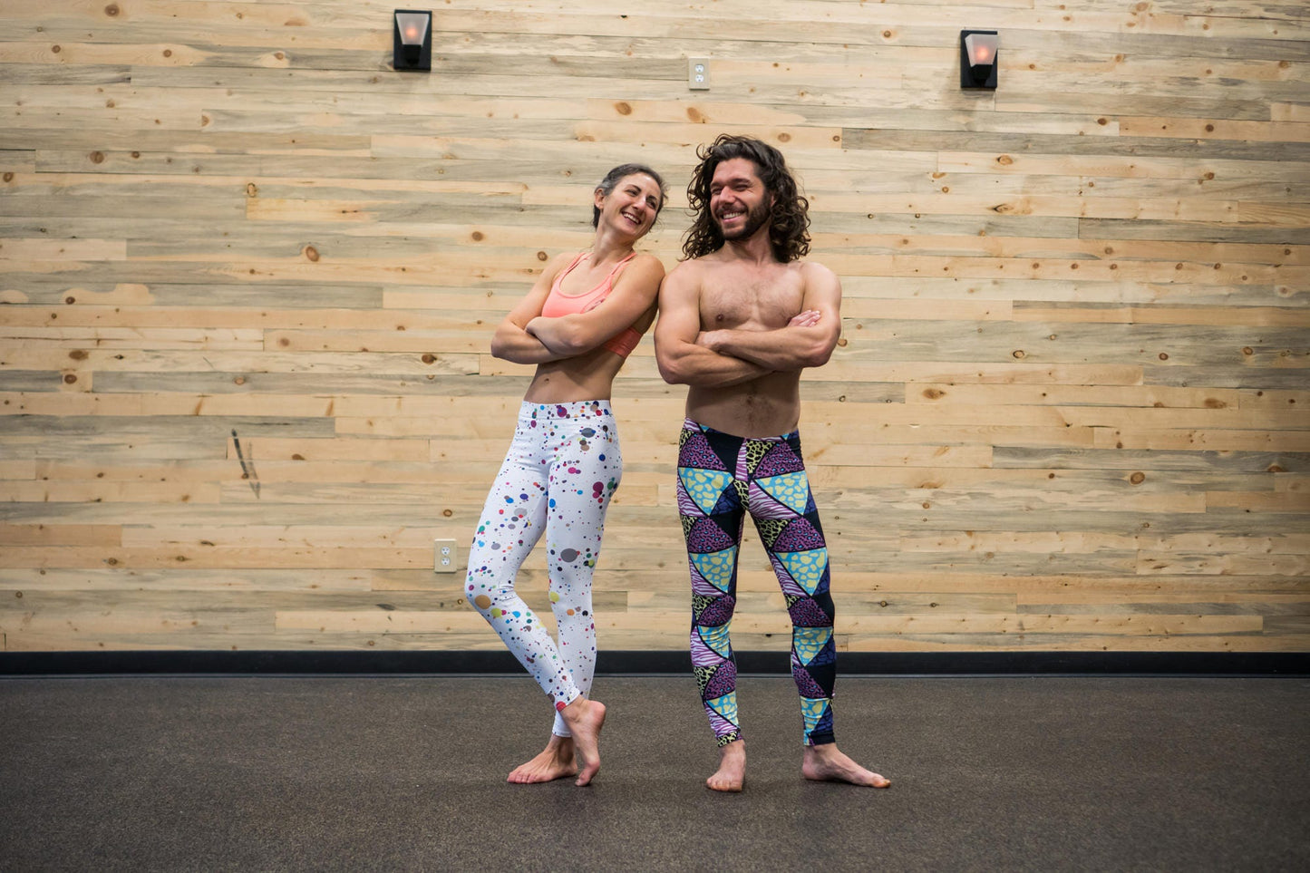 Paint splatter - athleisure unisex leggings